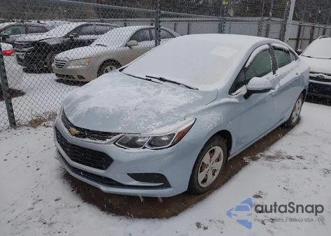2017 Chevrolet Cruze Ls Auto из США, поврежденный, VIN 3G1BC5SM1HS547028